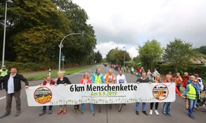 Leverkusener Menschenkette im April 2019